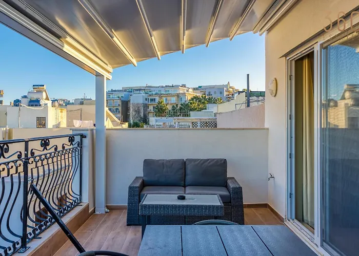 Apartman Luxury Living In St Julians With Spacious Terrace By 360 Estates San Ġiljan